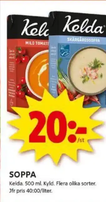 ICA Kvantum SOPPA erbjuda