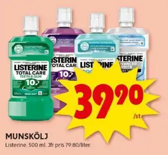 ICA Kvantum MUNSKÖLJ erbjuda