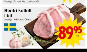 Matöppet Jm chark kotlett erbjuda