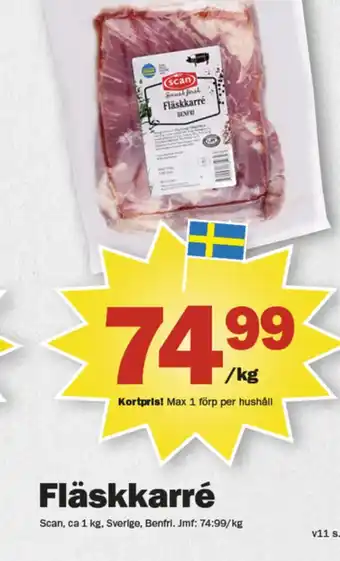 Pekås Scan karré erbjuda