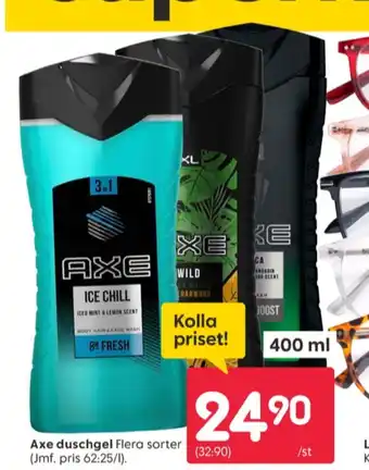 Rusta Axe duschtvål erbjuda