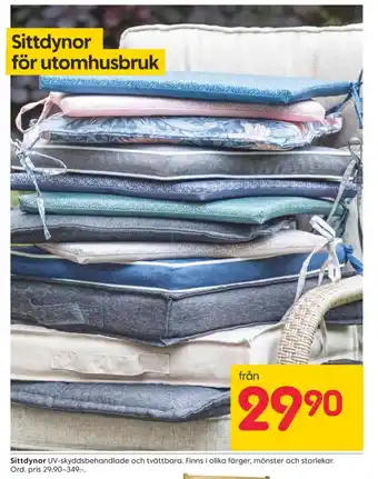 Rusta Dynor trädgårdsmöbler erbjuda