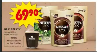 ICA Kvantum NESCAFE LYX erbjuda