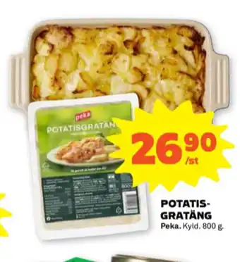 Peka potatisgratäng
