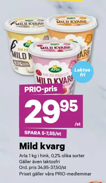 City Gross Mild kvarg erbjuda