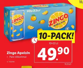 Lidl Zingo Apelsin erbjuda