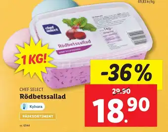 Lidl Rödbetssallad erbjuda