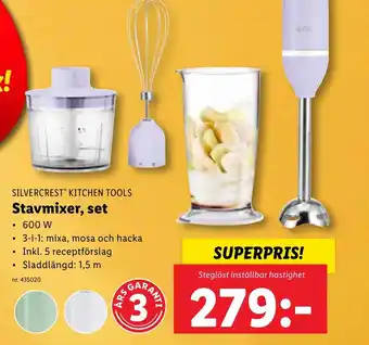Lidl Stavmixer, set erbjuda