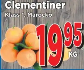Supergrossen Clementiner erbjuda