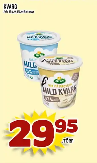 Supergrossen KVARG erbjuda