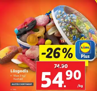 Lidl Lösgodis erbjuda