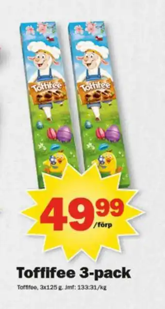 Pekås Toffifee 3-pack erbjuda