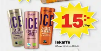 Pekås Iskaffe erbjuda