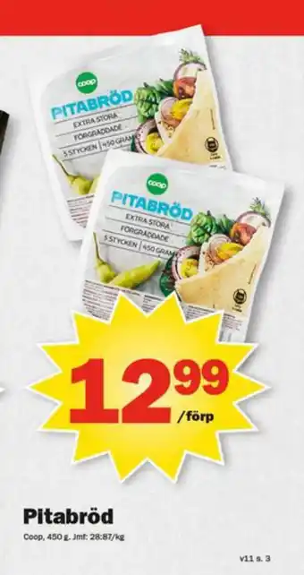 Pekås Pitabröd erbjuda