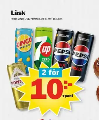 Pekås Läsk erbjuda