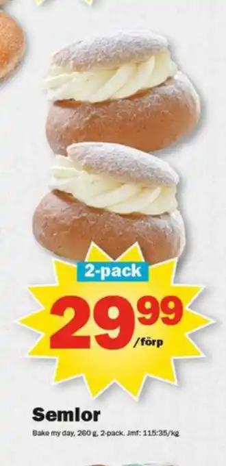 Pekås Semlor erbjuda