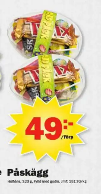 Pekås Påskägg erbjuda