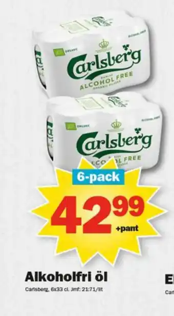 Pekås Alkoholfri öl erbjuda
