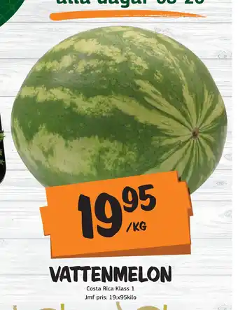 Bazaar Food market VATTENMELON erbjuda
