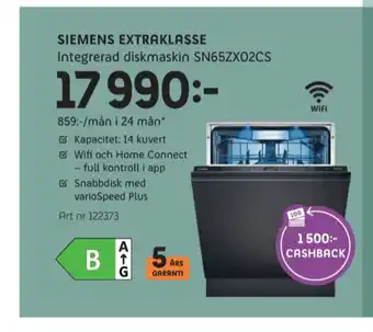Elon Siemens diskmaskin erbjuda