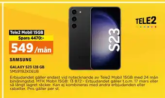 Power GALAXY S23 128 GB erbjuda