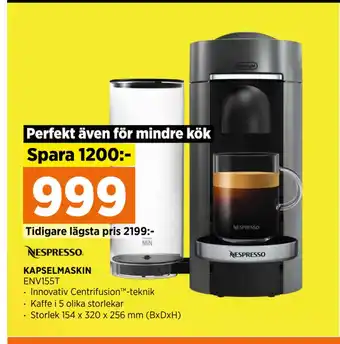 Power KAPSELMASKIN erbjuda