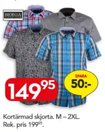 Bo Ohlsson Kortärmad skjorta M-2XL erbjuda