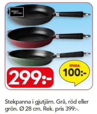 Bo Ohlsson Stekpanna i gjutjärn erbjuda
