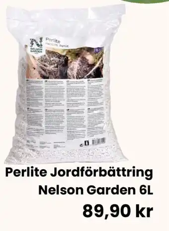 Granngården Perlite Jordförbättring Nelson Garden 6L erbjuda