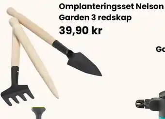 Granngården Omplanteringsset Nelson Garden 3 redskap erbjuda