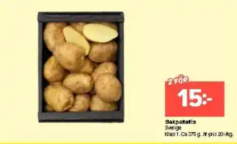 Coop Extra Bakpotatis erbjuda
