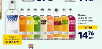 Absolut vodka
