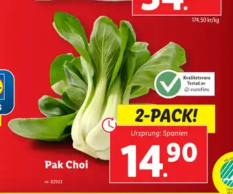 Lidl Pak Choi erbjuda