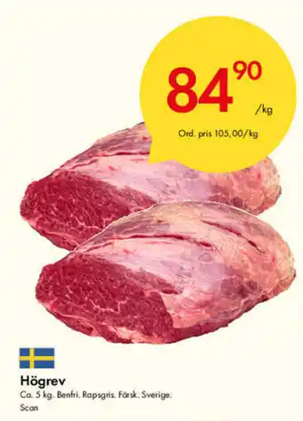 Scan Högrev 5 kg