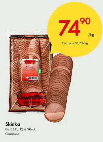 Snabbgross Charkfood Skinka 1,3 kg erbjuda