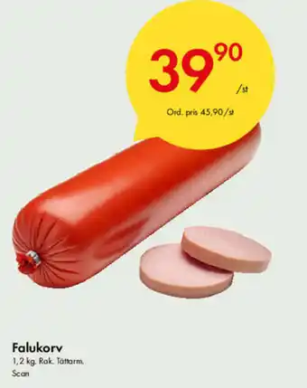 Snabbgross Scan Falukorv 1,2 kg erbjuda