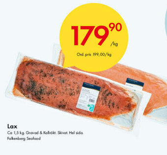 Snabbgross Falkenberg Seafood Lax 1,5 kg erbjuda