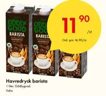 Snabbgross Valio Havredryck Barista 1 liter erbjuda