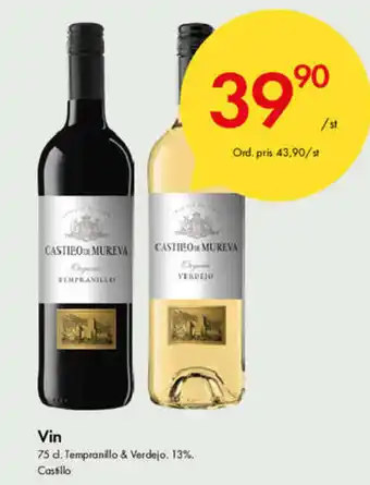 Snabbgross Castillo Vin 75 cl erbjuda