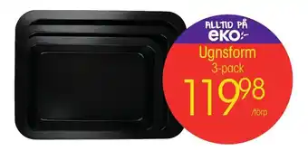 EKO Ugnsform 3-pack erbjuda