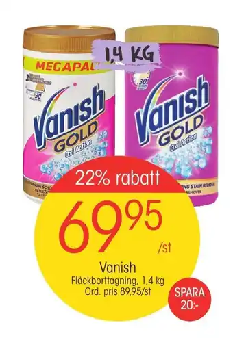 EKO Vanish Fläckborttagning 1,4 kg erbjuda