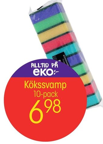 EKO Kökssvamp 10-pack erbjuda