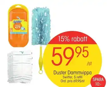 EKO Swiffer Duster Dammvippa 5 refill erbjuda