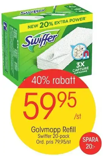 EKO Swiffer Golvmopp Refill 20-pack erbjuda