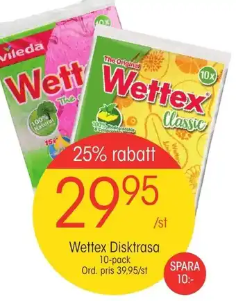 EKO Wettex Disktrasa 10-pack erbjuda