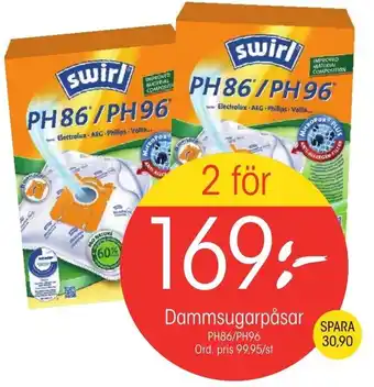 Dammsugarpåsar PH86/PH96