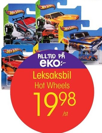 EKO Leksaksbil Hot Wheels erbjuda