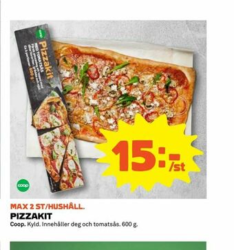 Coop Extra Pizzakit erbjuda