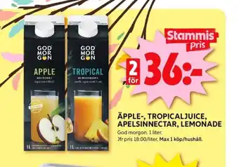 ICA Kvantum God morgon juice erbjuda