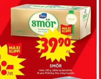ICA Maxi Valio smör erbjuda